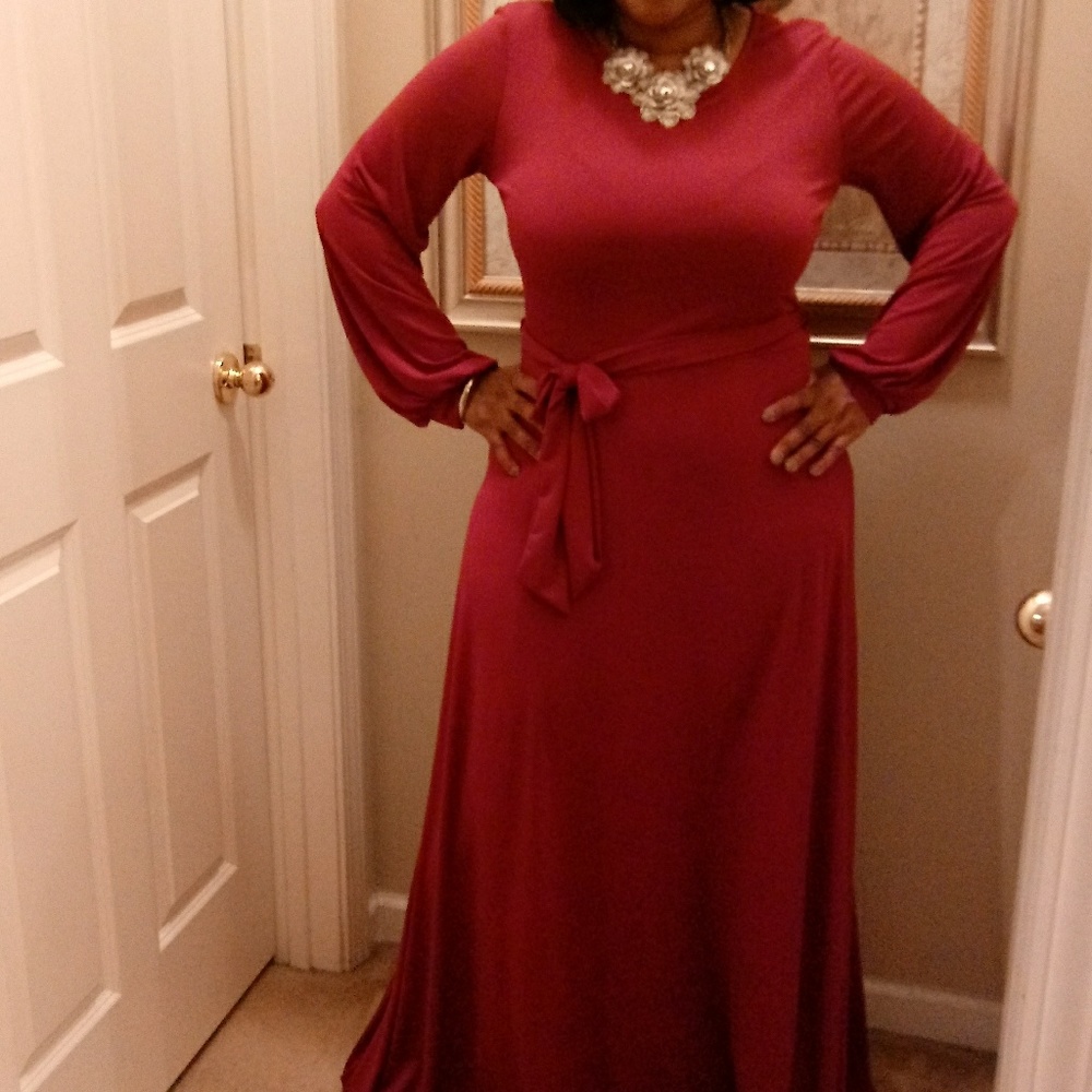 Cranberry crush dress